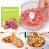 Fatiador manual de carne / legumes / frutas - picador multifuncional