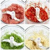 Fatiador manual de carne / legumes / frutas - picador multifuncional