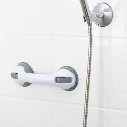 Bathroom wall / door - handle bar - strong suction cup and grip - adjustableBathroom & Toilet