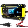 Car battery charger - full automatic - digital LCD - 12V-24V - 8ADiagnosis