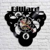 Bilhar - bolas - LED - relógio de parede
