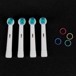 Cabeça de escova de dentes elétrica - para Oral B 3D - 4 peças -
