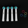Cabeça de escova de dentes elétrica - para Oral B 3D - 4 peças -