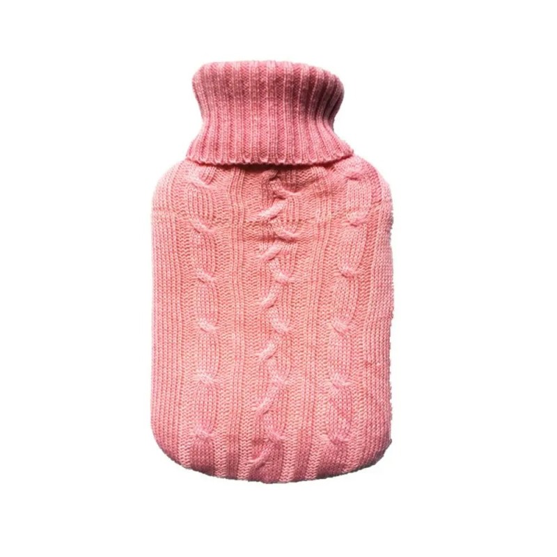 Flanela de malha macia - capa para bolsa de água quente - 2000ml