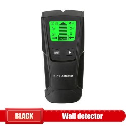 Localizador eletrônico de centro de pino 3 em 1 - detector de fio vivo de metal / CA
