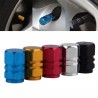 Aluminum car wheel tire valves - caps - 4 piecesWheel parts