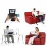 Suporte multifuncional para tablet / laptop - mesa - com mouse pad - ajustável - dobrável
