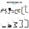 Multifunction tablet / laptop stand - table - with mouse pad - adjustable - foldableHolders