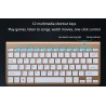 Teclado sem fio com mouse / receptor USB 2.4G