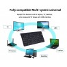 Teclado sem fio com mouse / receptor USB 2.4G