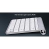 Teclado sem fio com mouse / receptor USB 2.4G