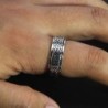 925 Sterling silver - rotatable ring - spinner designRings
