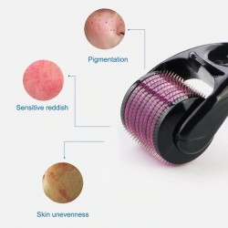 Microagulha de titânio - derma roller - clareador - antirrugas - removedor de cicatrizes - cuidados com a pele