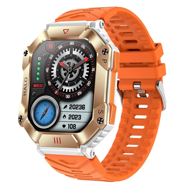 KR80 Smartwatch - Android/IOS - fitness tracker - heart monitor - IP67 - activity trackerSmart-Wear