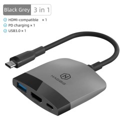Conector HDMI TV para Nintendo Switch - docking station - USB C - 4K