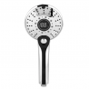 Chuveiro digital com led de 3 cores - controlador de temperatura