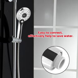 Digital showerhead with 3-color led - temperature controllerShower Heads
