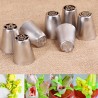 Bicos para cobertura de saco de confeitar - decoração de bolo 7 peças