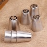 Bicos para cobertura de saco de confeitar - decoração de bolo 7 peças
