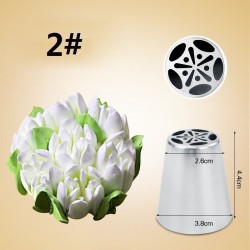 Bicos para cobertura de saco de confeitar - decoração de bolo 7 peças