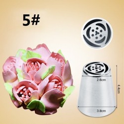Bicos para cobertura de saco de confeitar - decoração de bolo 7 peças