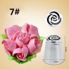 Bicos para cobertura de saco de confeitar - decoração de bolo 7 peças