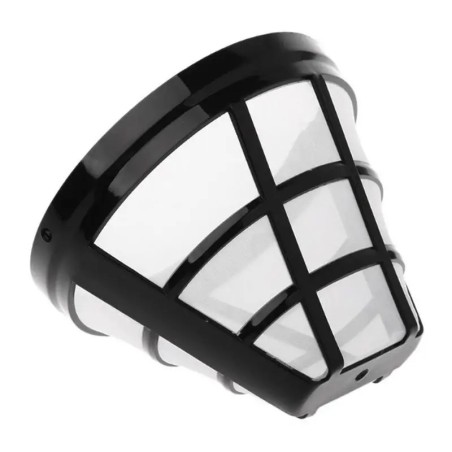 Filtro de café reutilizável - malha de náilon - lavável - para 8-12