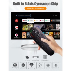 G30S - mouse aéreo por voz - controle remoto inteligente para Android TV Box