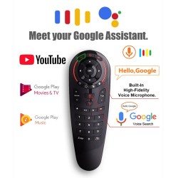 G30S - mouse aéreo por voz - controle remoto inteligente para Android TV Box