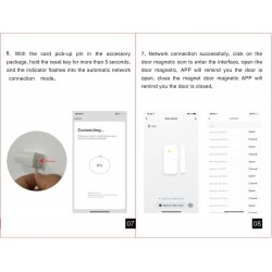 Smart WiFi sensor - door open / closed detector - WiFi - Alexa - GoogleHome security
