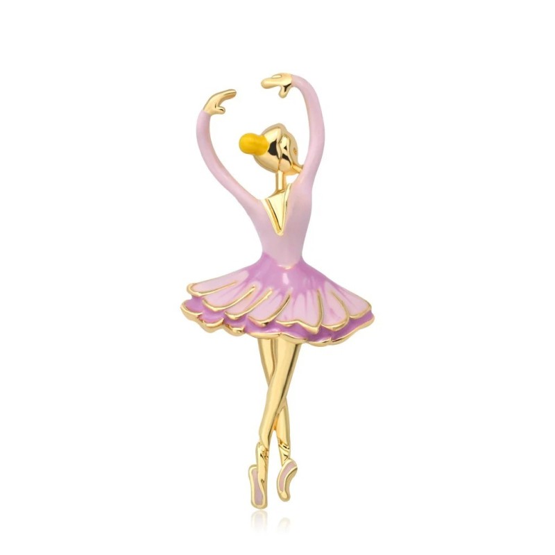 Bailarina - broche esmaltado