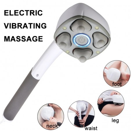 Máquina de massagem de quatro cabeças - corpo inteiro - pescoço - músculos das costas - tecidos profundos