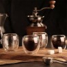 4 peças - Resistente ao calor - xícara de vidro de parede dupla - vidro - chá - expresso - café