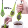 Infusor de chá reutilizável - coador - êmbolo embutido