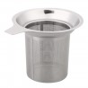 Infusor de chá - coador reutilizável - malha de aço inoxidável