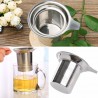 Infusor de chá - coador reutilizável - malha de aço inoxidável