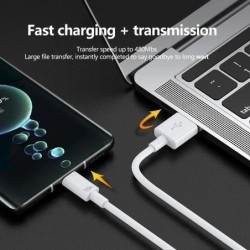 120W 10A - USB para Tipo C - carregamento super rápido - cabo de dados - para Samsung Xiaomi Huawei
