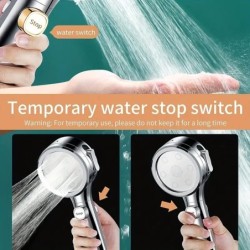 Smart 4Mode Instelbare Led Digitale Temperatuur Display Douchekop Hoge Druk Handheld Badkamer Waterbesparende DouchekopHome