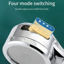 Smart 4Mode Instelbare Led Digitale Temperatuur Display Douchekop Hoge Druk Handheld Badkamer Waterbesparende DouchekopHome