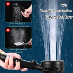 Smart 4Mode Instelbare Led Digitale Temperatuur Display Douchekop Hoge Druk Handheld Badkamer Waterbesparende DouchekopHome