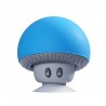 Mini caixa de som Bluetooth - sem fio - com ventosa - formato cogumelo