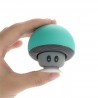 Mini caixa de som Bluetooth - sem fio - com ventosa - formato cogumelo