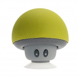 Mini Bluetooth speaker - wireless - with suction cup - mushroom shapeBluetooth speakers