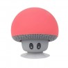Mini caixa de som Bluetooth - sem fio - com ventosa - formato cogumelo