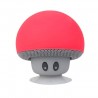 Mini caixa de som Bluetooth - sem fio - com ventosa - formato cogumelo