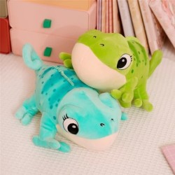 Lagarto - camaleão - pelúcia - 30 cm
