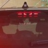 Taillight brake sticker - angry eyes - carbon fiber - protection sticker - for Chery Logo Tiggo 7Stickers