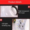 E27 - LED - RGB - Caixa de som Bluetooth - Lâmpada musical com controle remoto
