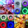 E27 - LED - RGB - Caixa de som Bluetooth - Lâmpada musical com controle remoto
