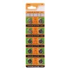 AG10 189 LR54 155V SR54 389 189 LR1130 pilha tipo moeda alcalina 10 unidades